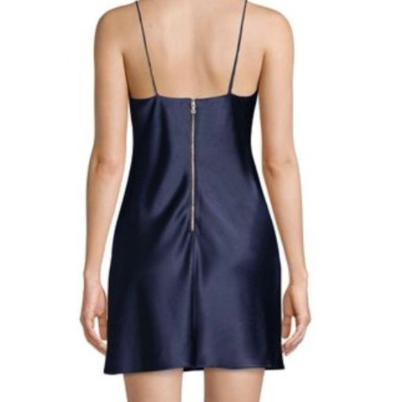 Alice + Olivia Harmony Slip Dress - Navy - Picture 2 of 5